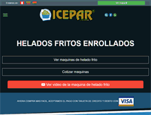 Tablet Screenshot of icepar.com